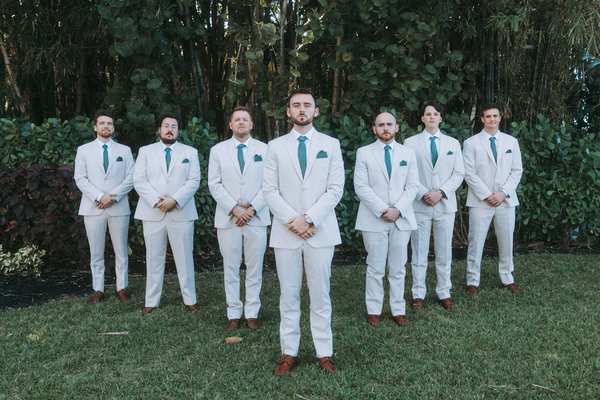 groomsmen suit colour combinations