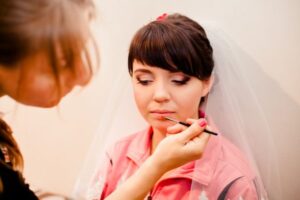 wedding day makeup timeline